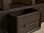Hattie Solid Oak Entryway Cabinet Hand-Crafted with Hooks & Drawers