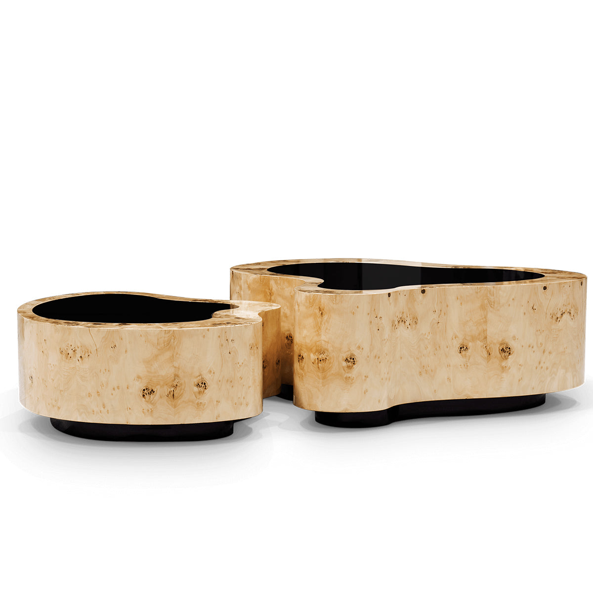 Luxury Hammered Brass Coffee Table with Wave Sculptural Design & Artisan Craftsmanship Center Tea Table