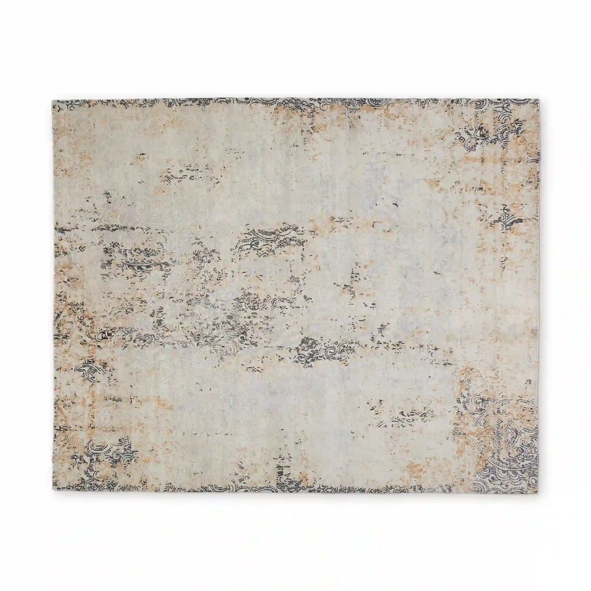 Harlowe Hand-Knotted Wool Viscose Rug High-quality Carpets with a Retro Artistic Feel & a Warm Touch