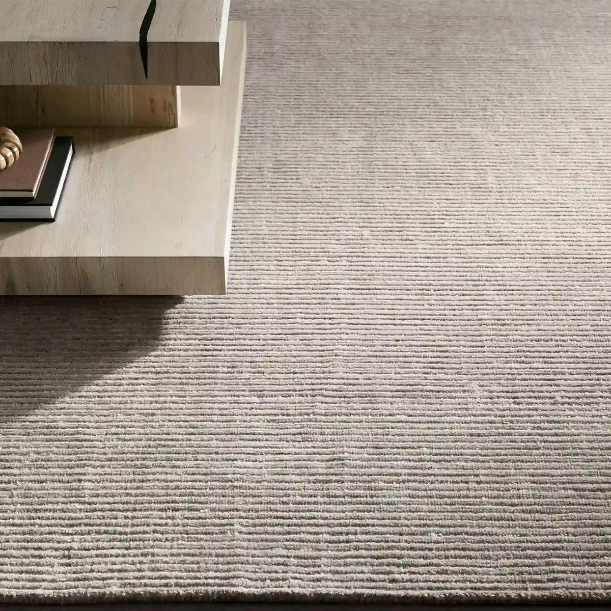 Orien Hand Tufted Performance Rug Simple Easy-to-Care-For & Stylish Carpet Modern Linear Textured Performance Style