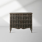 Amalfi Holz Sideboards Buffet Anrichte Handbemalt Used-Look Eingang Aufbewahrungsschrank