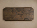 Table Basse Rectangulaire Pola en Bois, Style Wabi-Sabi, pour Salon