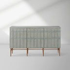 Verdin 3-türige Buffets Sideboards Holz Wohnzimmer TV-Schränke Eingangsbereich Aufbewahrungsschränke