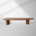 Akiro Coffee Table with Solid Oak Wood Sofa Center Tea Table Mid-Century Style