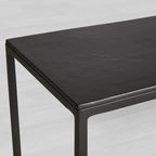 Kavali Metall-Konsolentisch für den Eingangsbereich, massiver Eisenrahmen, Flur-Eingangstisch, elegant & schlichtes Design