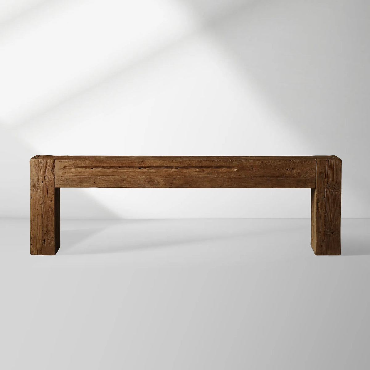 Ubud Wood Entrance Console Table Reclaimed Teak Wood Sidewalk Entrance Table