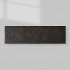 Table console d'entrée Sydney en aluminium sculptural, style sculptural moderne, table de couloir d'entrée