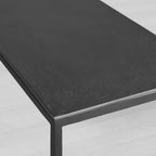 Kavali Metall-Konsolentisch für den Eingangsbereich, massiver Eisenrahmen, Flur-Eingangstisch, elegant & schlichtes Design