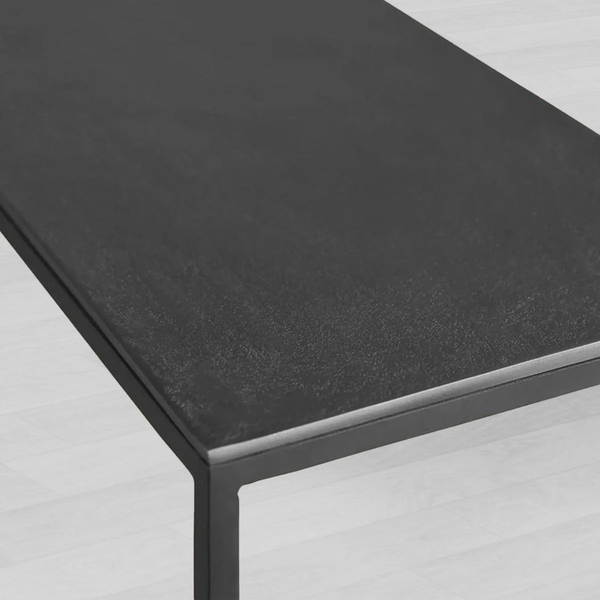 Kavali Metal Entryway Console Table Solid Iron Frame Hallway Entrance Table Elegant & Simple Style