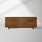 Sorin Reeded Design Buffet Sideboard Holz Eingänge Schrank Medien TV Schrank