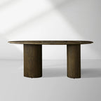 Sucurro Spalted Primavera Wood Console Entryways Table Oxidized Aluminum Top Modern Minimalism Style Entrance Wallway Table