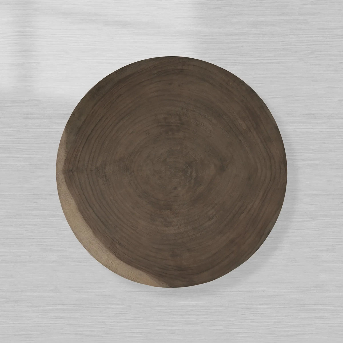 Toluca Wood Coffee Table with Guanacaste Wood Veneers & Metal Base Cocktail Table Living Room Center Tea Table