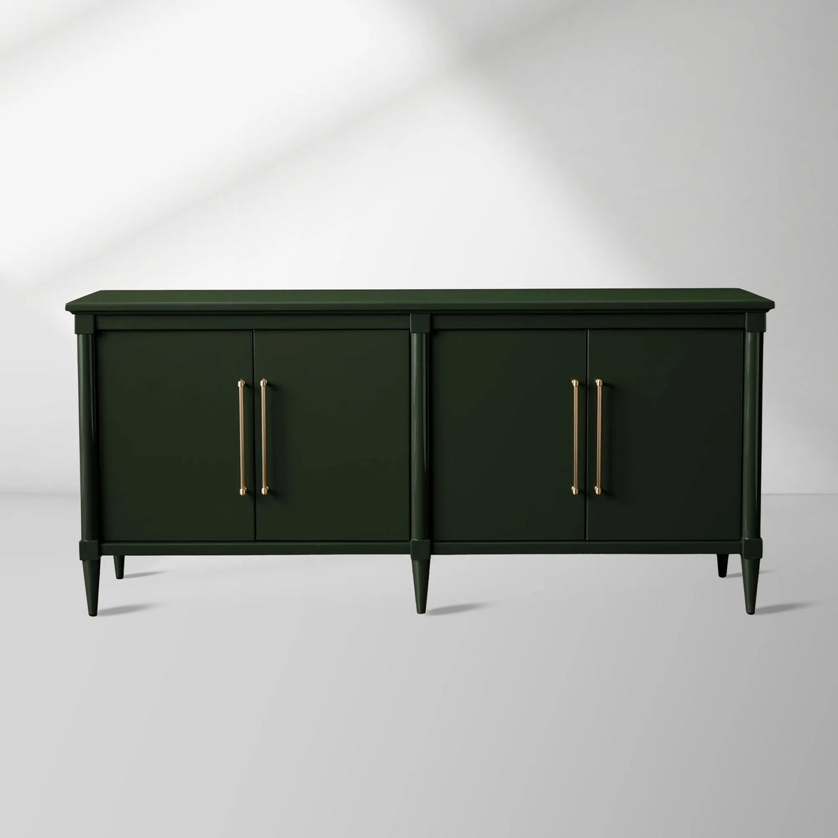 Oakleigh Wood Buffet Sideboard High-Gloss Lacquer Media TV Cabinet Entryways Storage Cabinet