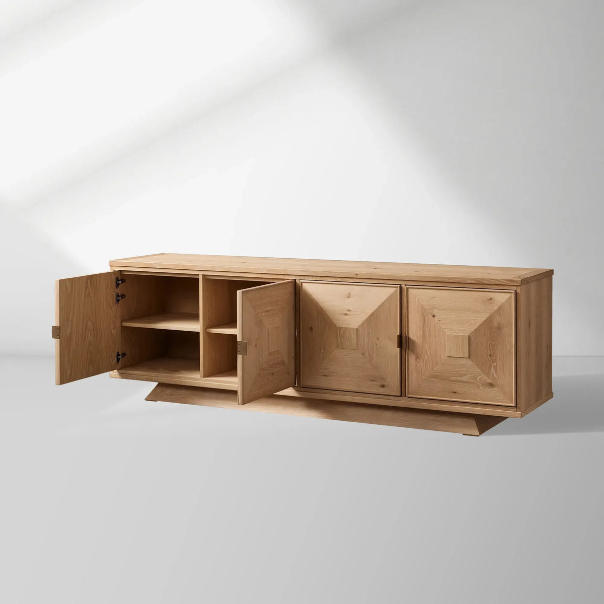 Pelham Wood Buffet Sideboard Vintage Eingangsbereich Medien-TV-Schrank