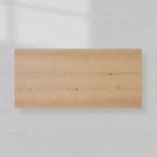 Table basse rectangulaire Sullivan cascade en bois de chêne massif, table à thé centrale de style rustique, table basse de cocktail.