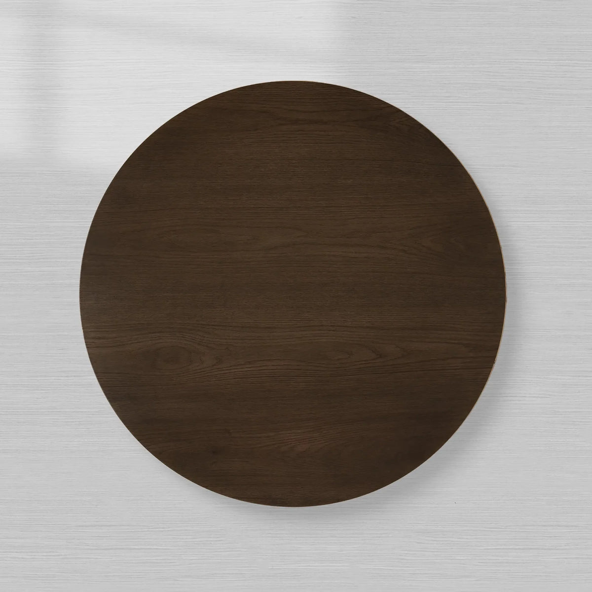 Sullivan Wood Round Coffee Table with Solid Oak Veneers Cocktail Table Living Room Center Tea Table Simplicity Style