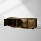 Pelham Wood Buffet Sideboard Vintage Eingangsbereich Medien-TV-Schrank