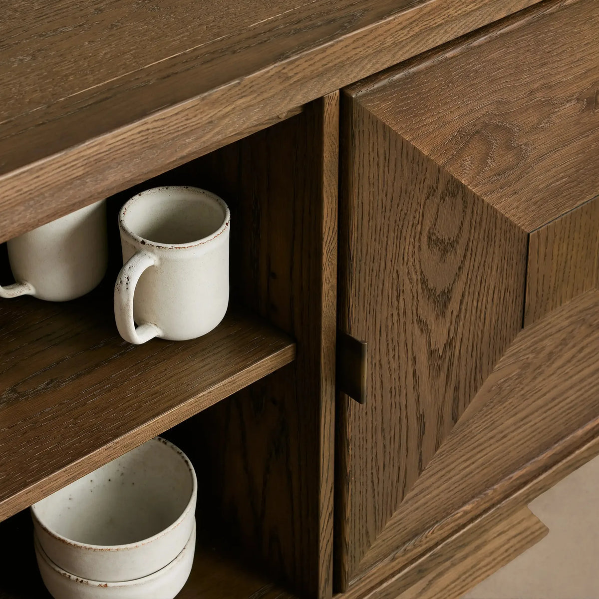 Pelham Wood Buffet Sideboard Vintage Eingangsbereich Medien-TV-Schrank