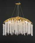 24-40 Inch Tree Branch Chandelier Modern Crystal Chandelier for Living Room