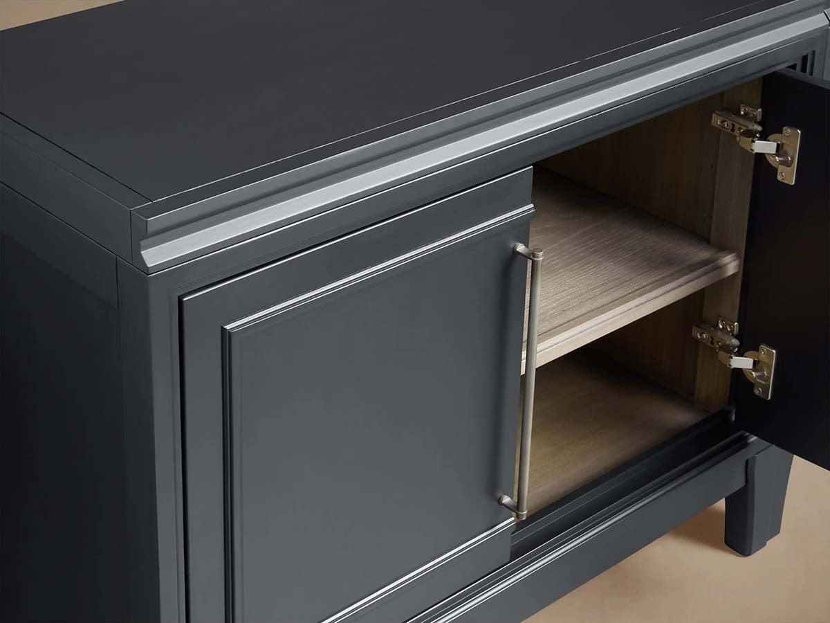 Rowan Wood TV-Schrank modern Sideboard Wohnzimmer Eingangsbereich Aufbewahrungsschrank