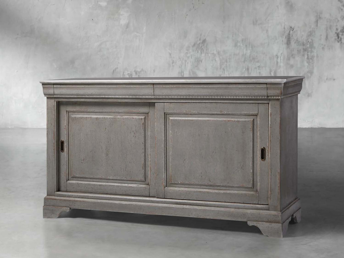 Armoires de rangement consoles Giada Bell'Arte, style vintage, avec tiroirs.