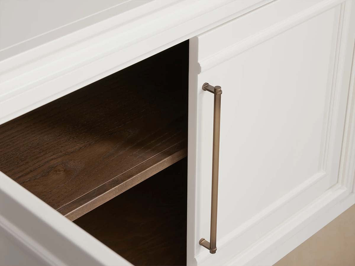 Rowan Wood TV-Schrank modern Sideboard Wohnzimmer Eingangsbereich Aufbewahrungsschrank