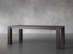 Parsons Rectangle Dining Table with Solid Romanian Oak