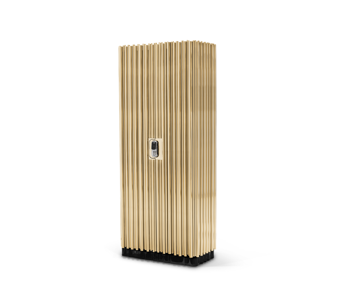 Luxury Watch Winder Safe with Gold-Plated Brass Design & Custom Jewelry Storage System