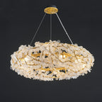 Lustre élégant de 61 à 81 cm pour salon, suspension moderne, éclairage
