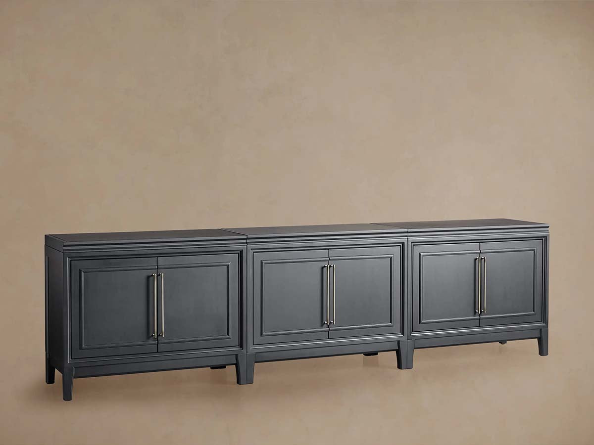 Rowan Wood TV-Schrank modern Sideboard Wohnzimmer Eingangsbereich Aufbewahrungsschrank
