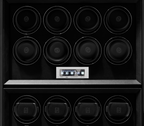 Luxury Symphony Watch Winder Safe with Gold-Plated Brass Pipes & High-Security Storage System