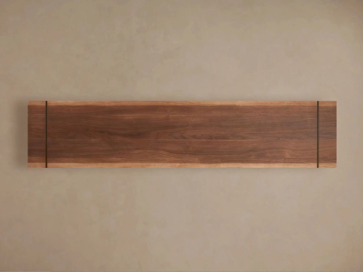 Mihaela Oak Mediakonsole, Unterhaltungsmöbel aus Holz, Schrank, Retro-TV-Ständer