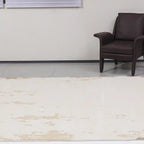 Chaoyang Soft Abstract Sand Tone Area Rug with Spatial Atmosphere Carpet Modern Sand Tone Wash Style