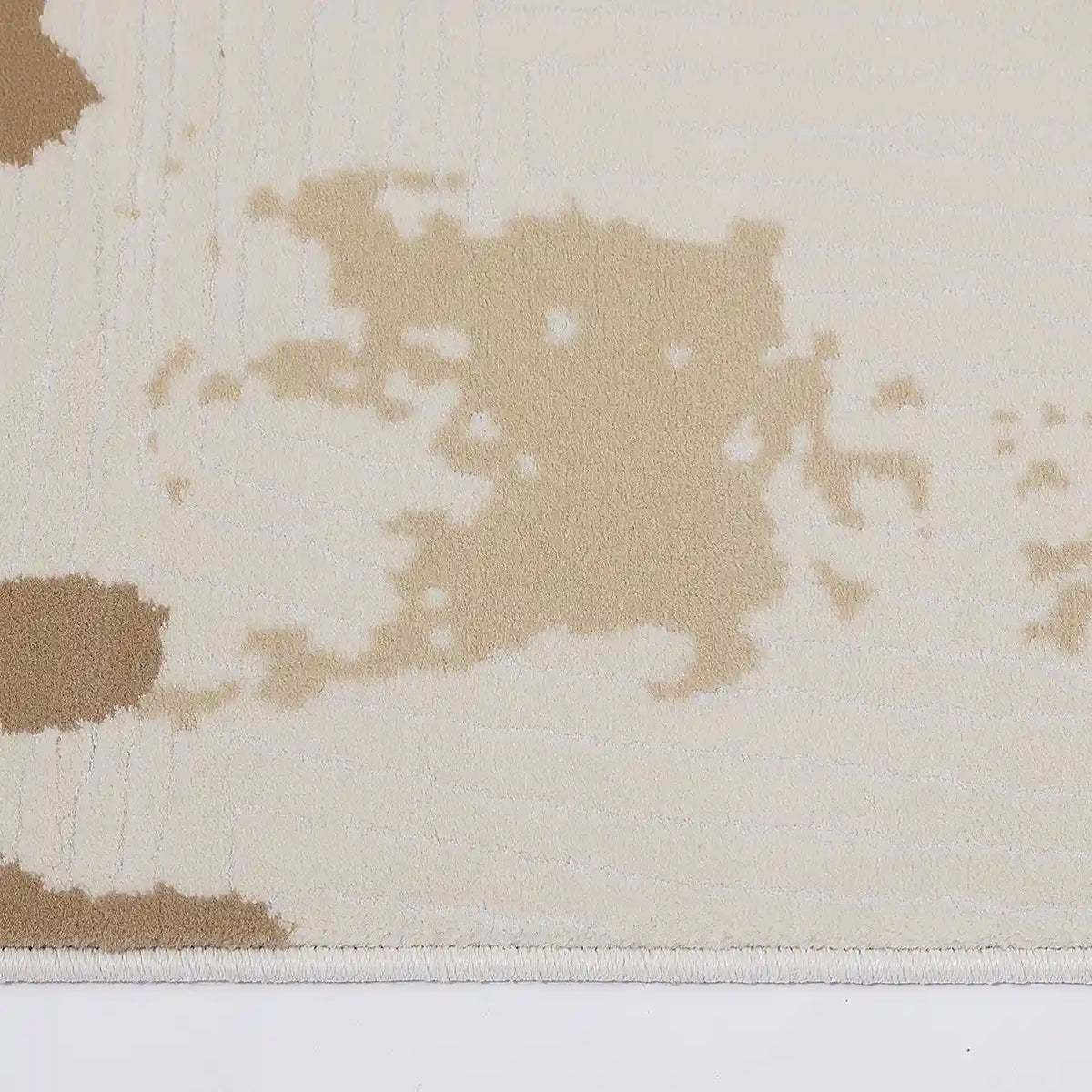 Chaoyang Soft Abstract Sand Tone Area Rug with Spatial Atmosphere Carpet Modern Sand Tone Wash Style
