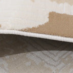 Chaoyang Soft Abstract Sand Tone Area Rug with Spatial Atmosphere Carpet Modern Sand Tone Wash Style