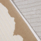 Chaoyang Soft Abstract Sand Tone Area Rug with Spatial Atmosphere Carpet Modern Sand Tone Wash Style