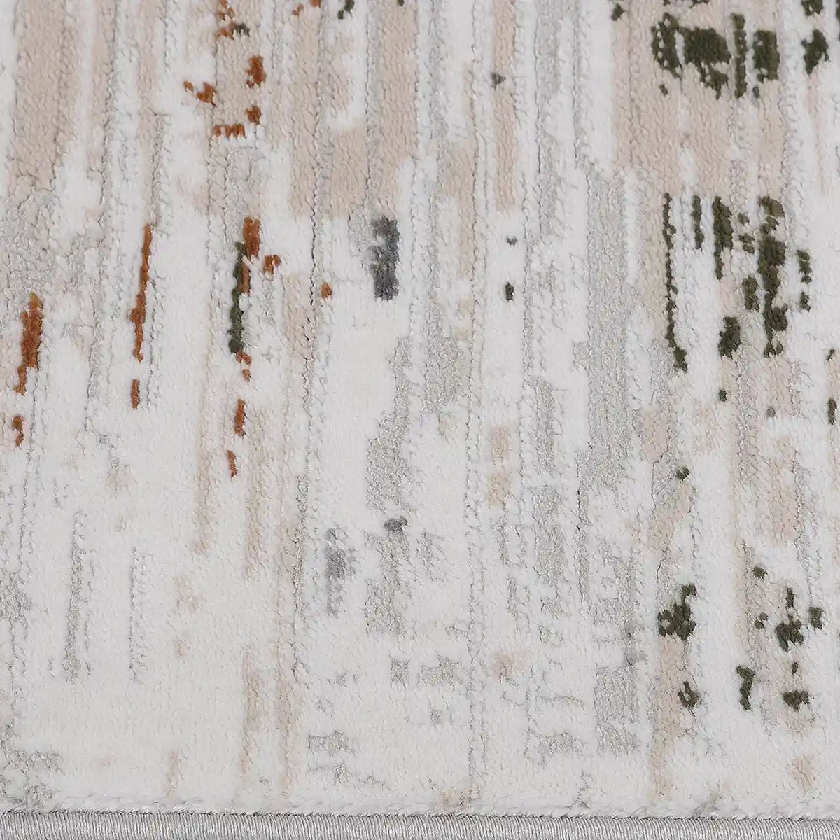 Meilade Warm Layered Textured Abstract Neutral Area Rug with Simple & Relaxed Carpet Warm Textured Distressed Style