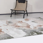 Melade Earthwash Abstrakter Multitone-Teppich Erdtöne & Entspannte handgefertigte Haptik Teppich