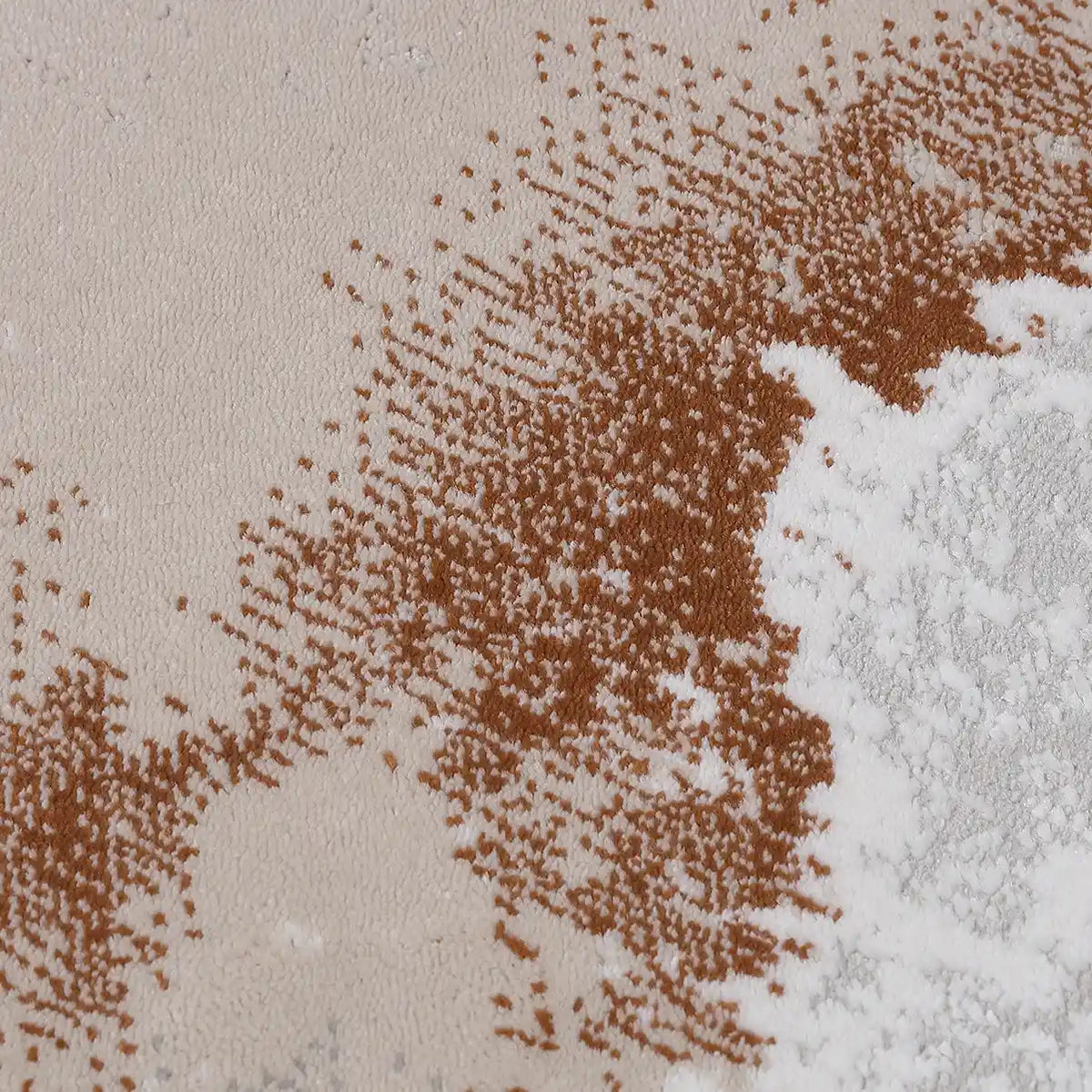 Melade Earthwash Abstrakter Multitone-Teppich Erdtöne & Entspannte handgefertigte Haptik Teppich