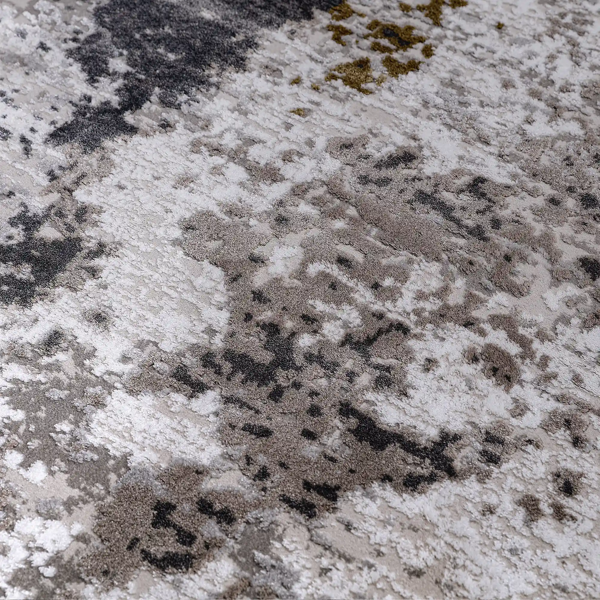 Milano Texturierter Abstrakter Neutraler Teppich Moderner Exquisiter Vielseitiger & Gemütlicher Teppich