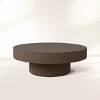 Azores Outdoor Round Coffee Table Modern Minimalist Living Room Center Table