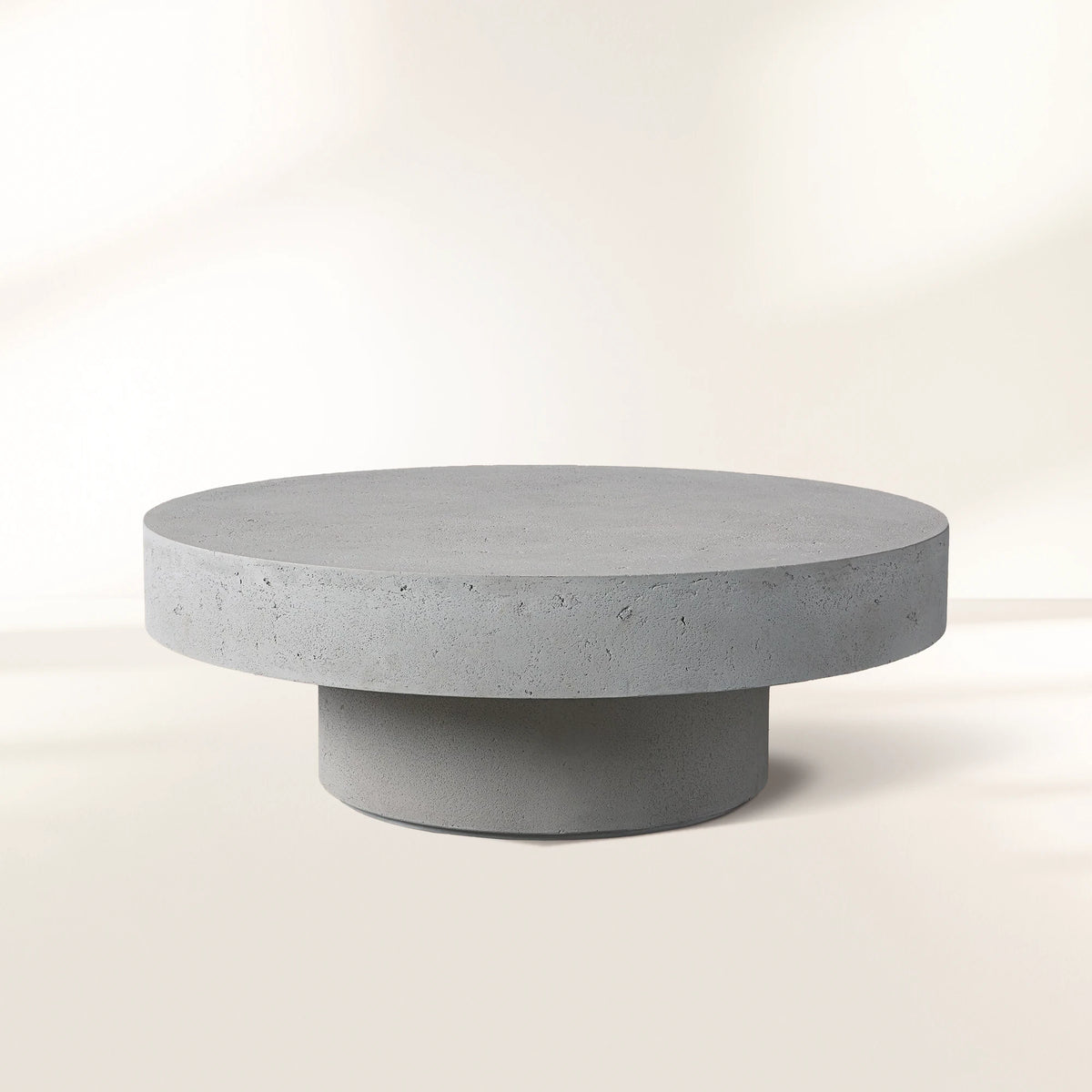 Azores Outdoor Round Coffee Table Modern Minimalist  Living Sofa Center Tea Table