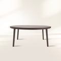Puglia Outdoor Round Aluminum Dining Table with Modern Style