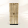 Luxury Watch Winder Safe with Gold-Plated Brass Design & Custom Jewelry Storage System