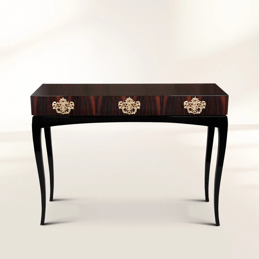 Trinity Consoles Luxury Carved Entryways Cabinet Table