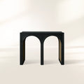 Hattie Solid Oak Entrance Console Table Country Style Entryway Table