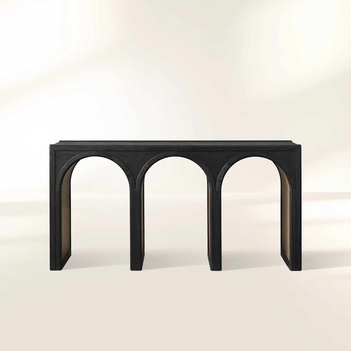 Hattie Solid Oak Entrance Console Table Country Style Entryway Table