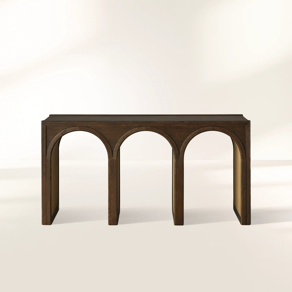 Hattie Solid Oak Entrance Console Table Country Style Entryway Table