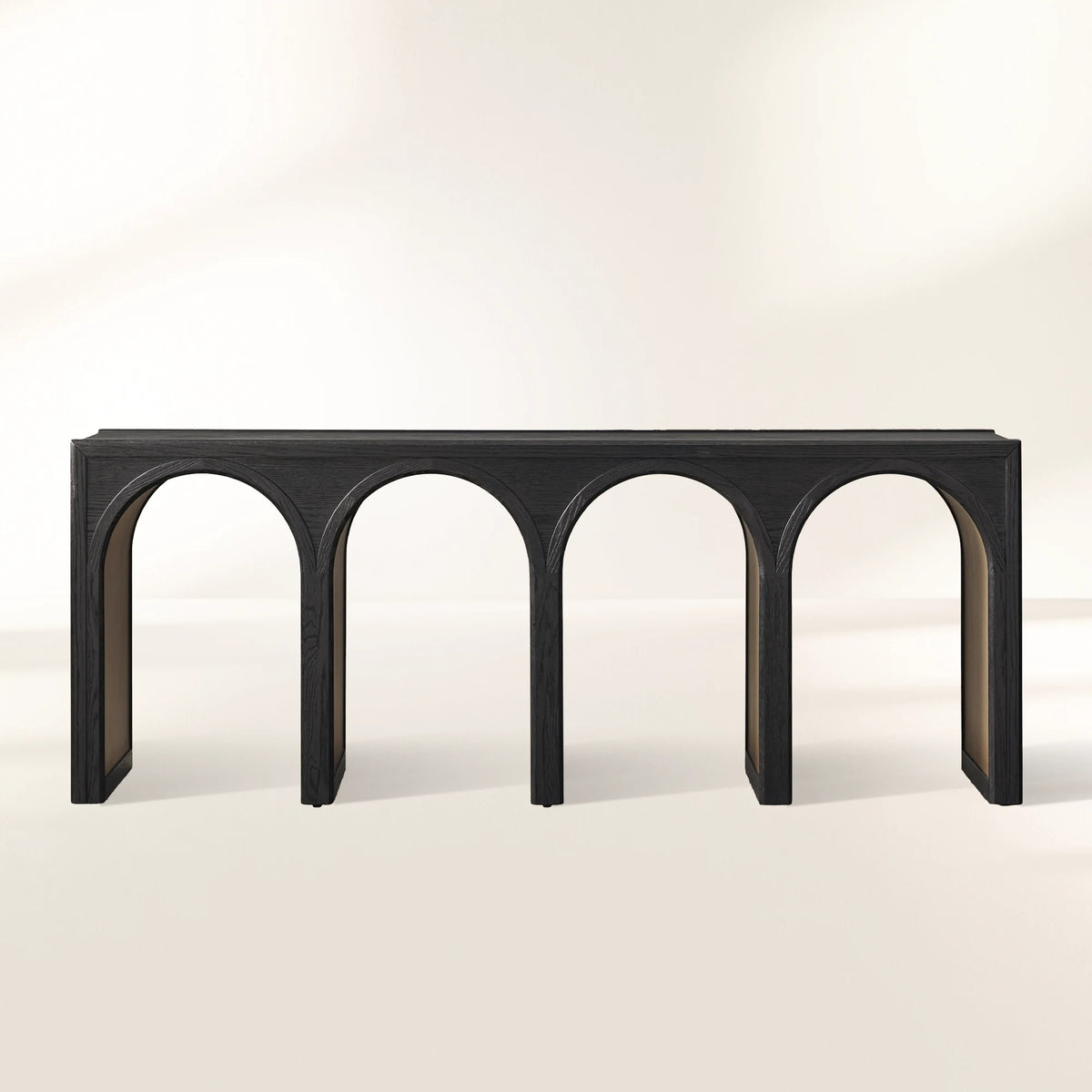 Hattie Solid Oak Entrance Console Table Country Style Entryway Table