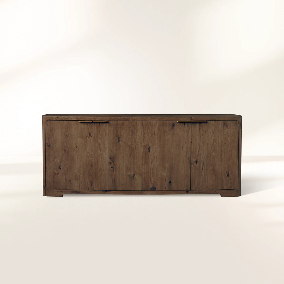Redding Sideboard, Mid-Century Modern Solid Oak Sideboard